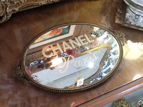 chanel mirrror|vintage Chanel mirror.